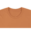 Unisex T-Shirt in gebranntem Orange aus hochwertiger Baumwolle mit nachhaltigem, spirituellem Design von melaniesouldesign.