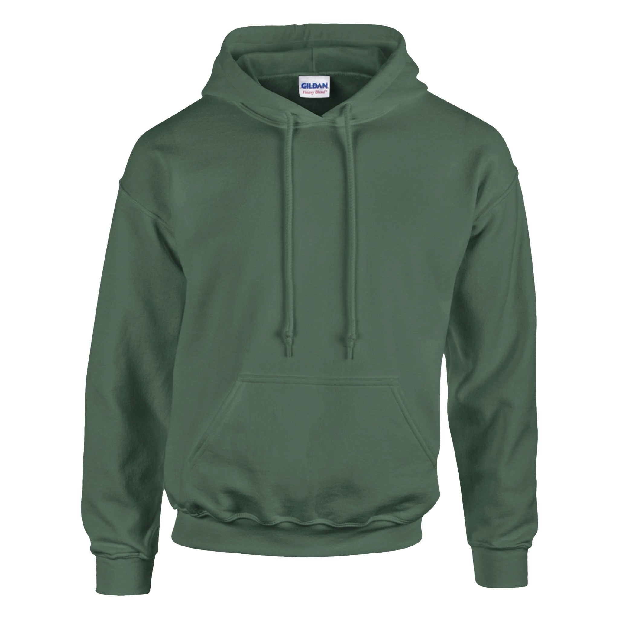 Unisex Hoodie in dunkelgrün aus hochwertigem Baumwoll-Polyester-Mix mit nachhaltigem, spirituellem Design von.