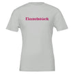 Unisex-T-Shirt aus 100% Baumwolle in Weiß mit hochwertigem, spirituellem Schriftzug 