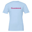 Unisex T-Shirt in Babyblau mit hochwertigem Print 