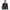Unisex Wandern Pullover in Forest Green mit spirituellem gelbem Wanderer-Motiv, nachhaltige Baumwollmischung,.