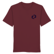 Bio T-Shirt mit Koi & Yin Yang Print. Symbol für Balance, Harmonie & Transformation. 100% Bio-Baumwolle, fair produziert in Europa. Dezenter kleiner Print. 180g/m².