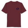 Bio T-Shirt mit Koi & Yin Yang Print. Symbol für Balance, Harmonie & Transformation. 100% Bio-Baumwolle, fair produziert in Europa. Dezenter kleiner Print. 180g/m².