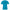 Unisex-T-Shirt in Aqua mit nachhaltigem 100% Baumwollstoff, schwarzem 