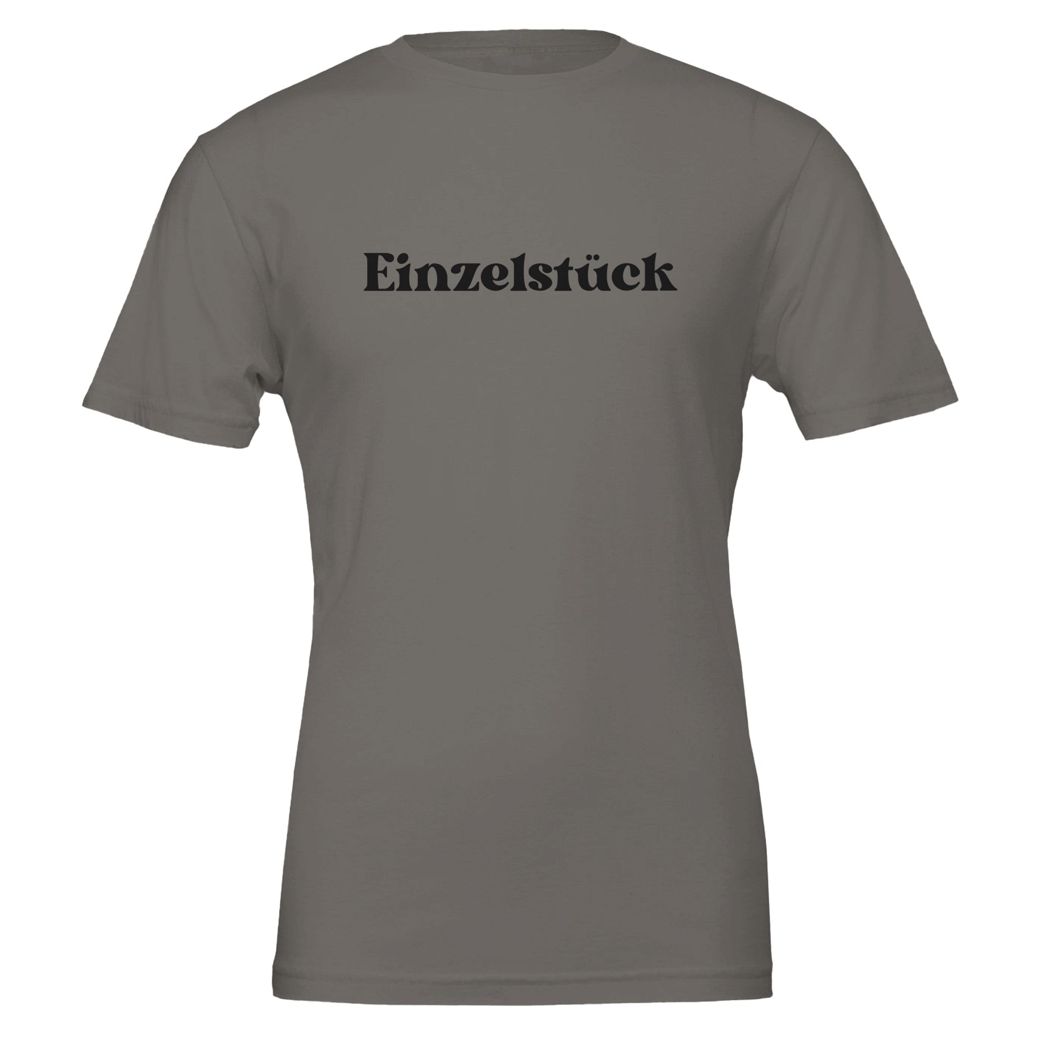 Schwarzes Unisex-T-Shirt aus nachhaltiger Baumwolle mit hochwertigem Print 