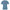 Unisex T-Shirt in Stahlblau aus hochwertiger Baumwolle mit pinkem 