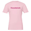Unisex T-Shirt in sanftem Rosa mit hochwertigem Baumwollmaterial, 