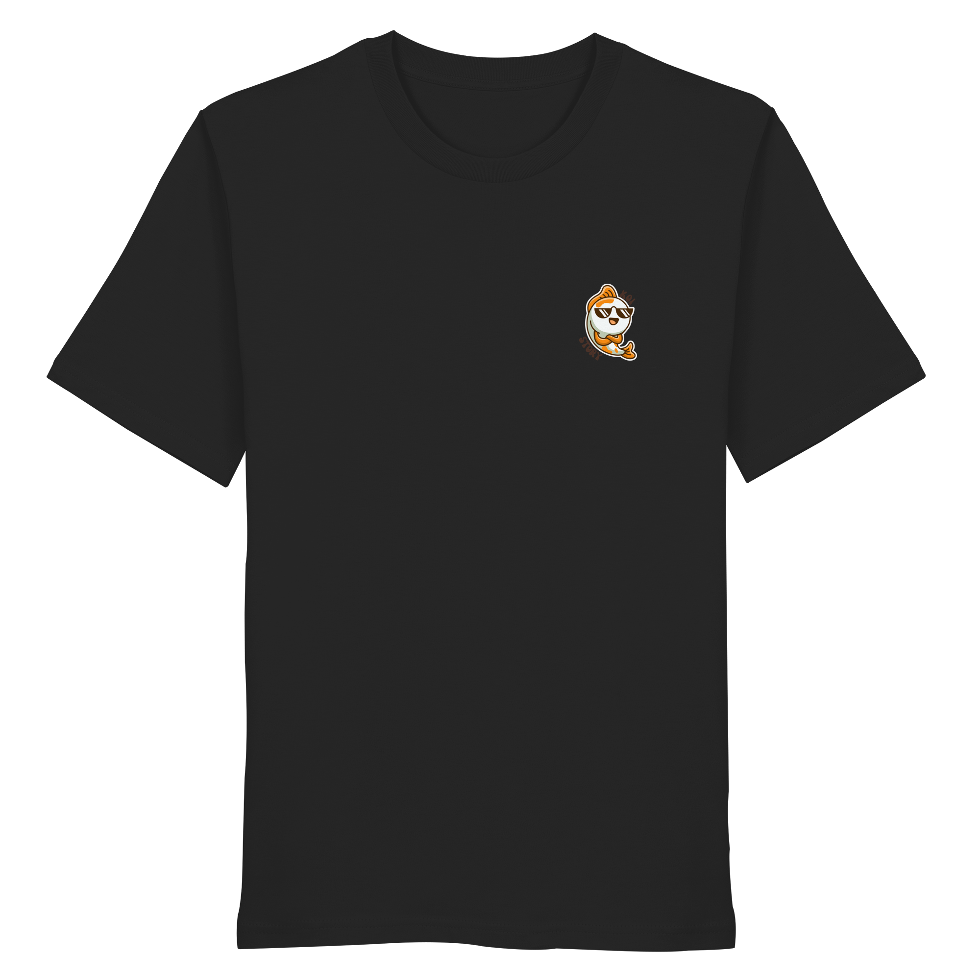 Kleiner Koi T-Shirt – Dezenter Print | Bio-Baumwolle | Transformation & Stärke