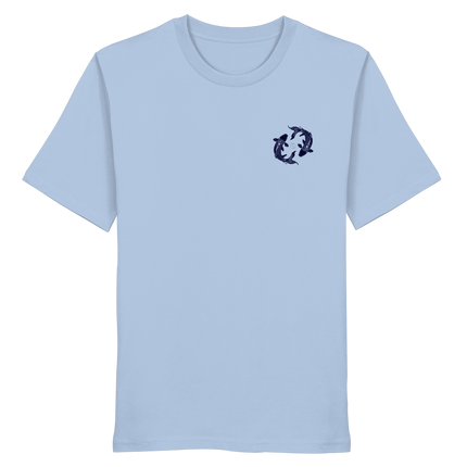 Koi Yin Yang Bio T-Shirt – 100% Bio-Baumwolle | Kleiner Print | Balance