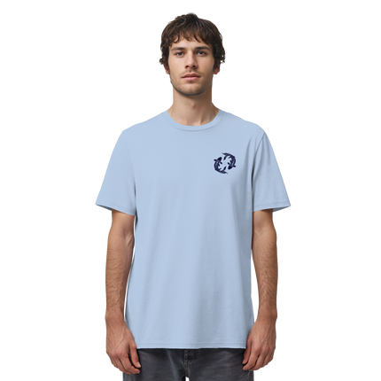 Koi Yin Yang Bio T-Shirt – 100% Bio-Baumwolle | Kleiner Print | Balance