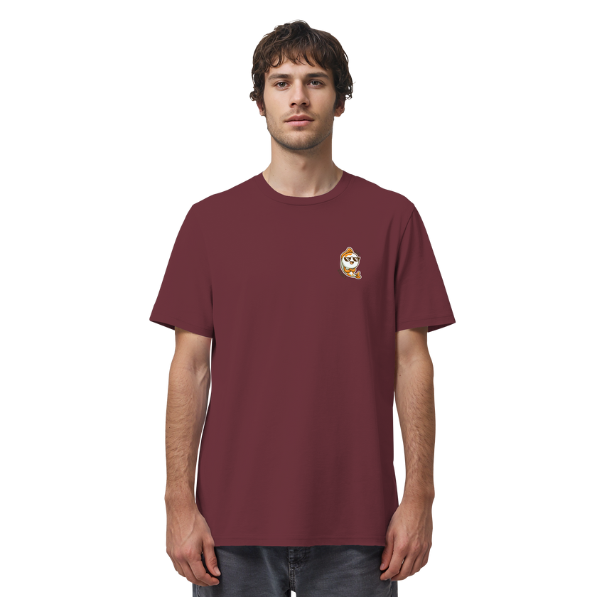 Kleiner Koi T-Shirt – Dezenter Print | Bio-Baumwolle | Transformation & Stärke