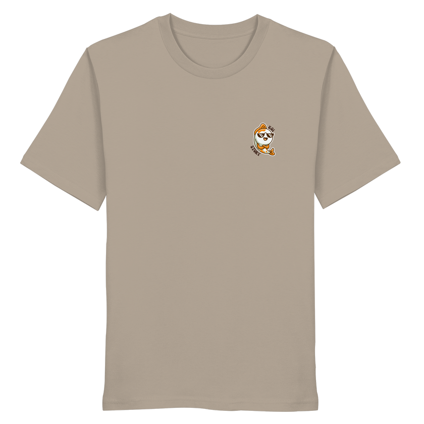 Kleiner Koi T-Shirt – Dezenter Print | Bio-Baumwolle | Transformation & Stärke
