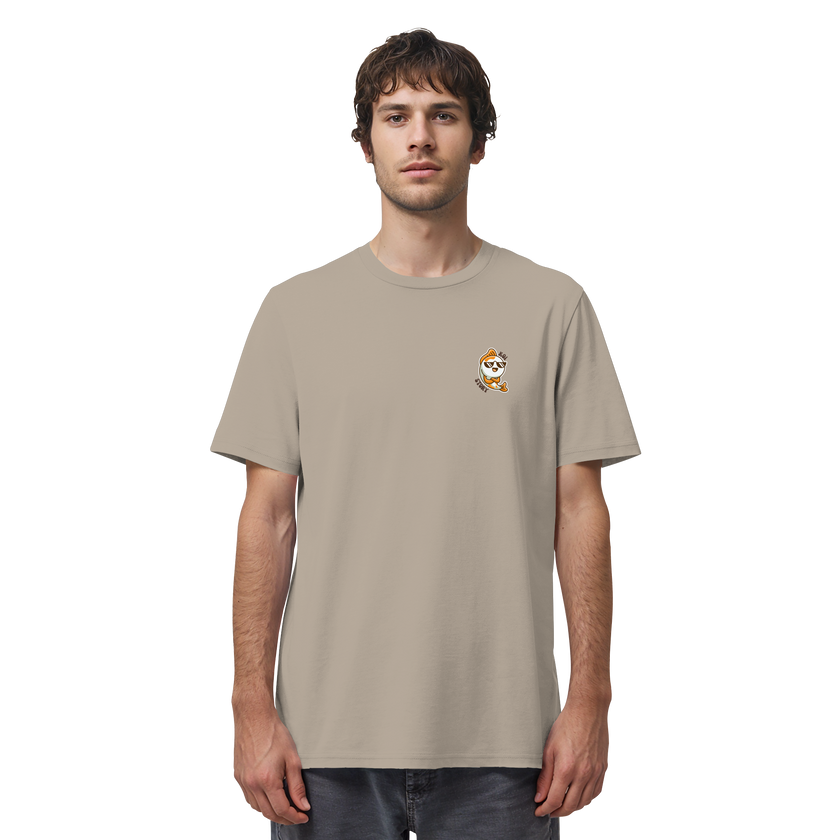 Kleiner Koi T-Shirt – Dezenter Print | Bio-Baumwolle | Transformation & Stärke