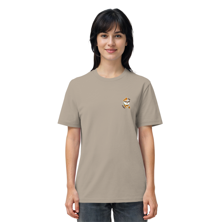 Kleiner Koi T-Shirt – Dezenter Print | Bio-Baumwolle | Transformation & Stärke