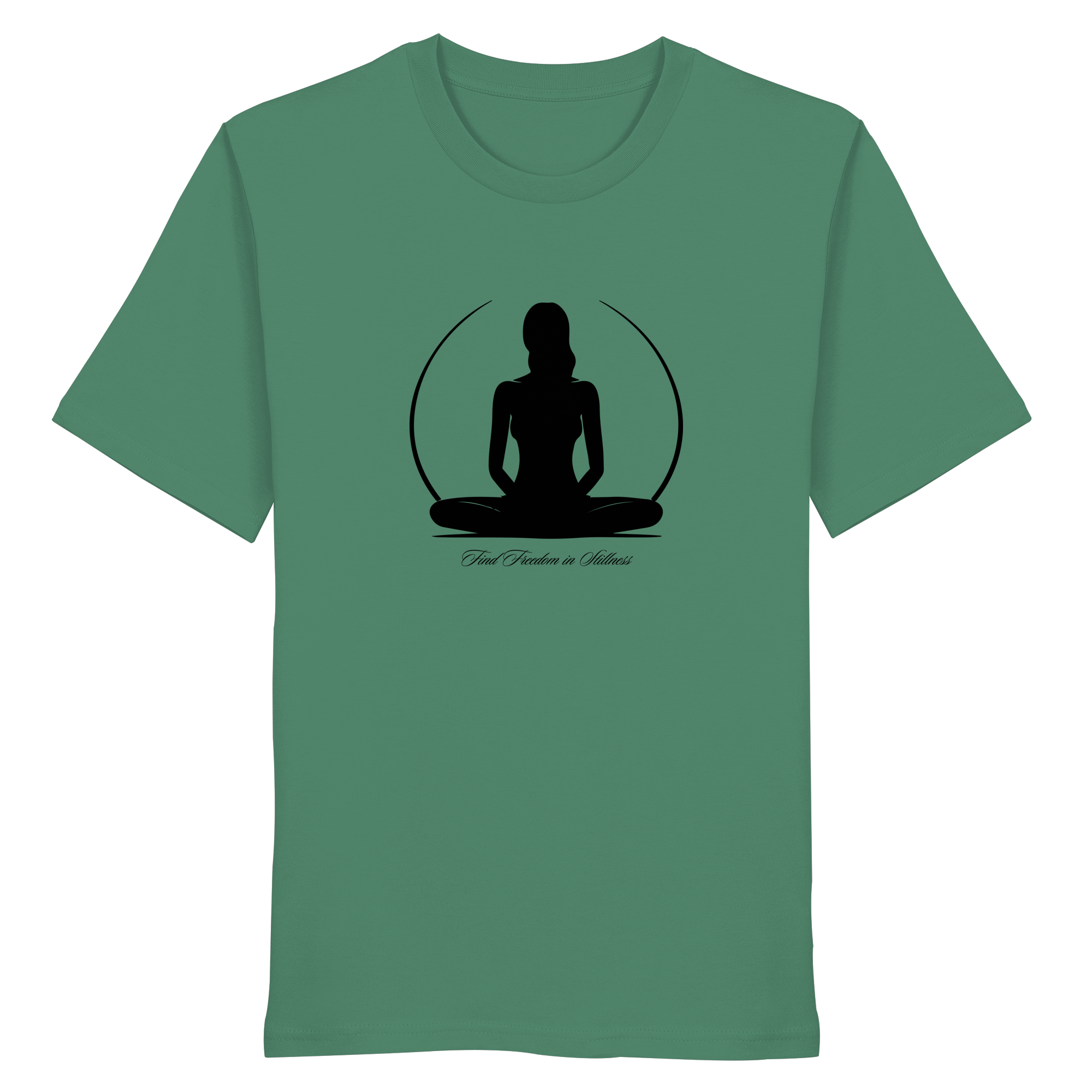 Find Freedom in Stillness T-Shirt – Bio-Baumwolle | Yoga & Meditation