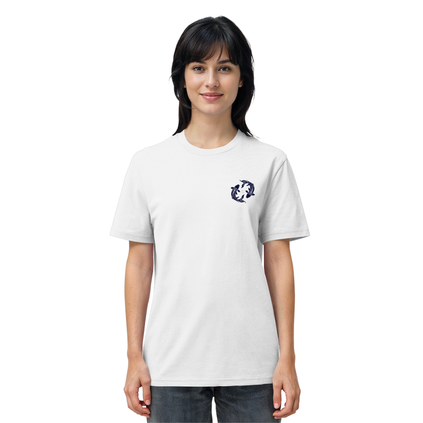 Koi Yin Yang Bio T-Shirt – 100% Bio-Baumwolle | Kleiner Print | Balance