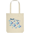 Dream Team Fische Organic Tote Bag in Natural - Bio-Baumwolltasche

