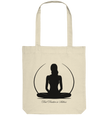 Find Freedom in Stillness Tote Bag aus Bio-Baumwolle – Achtsamkeit Design